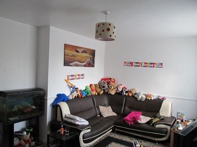 Well located 2 Bed maisonette flat with large double bedrooms.
